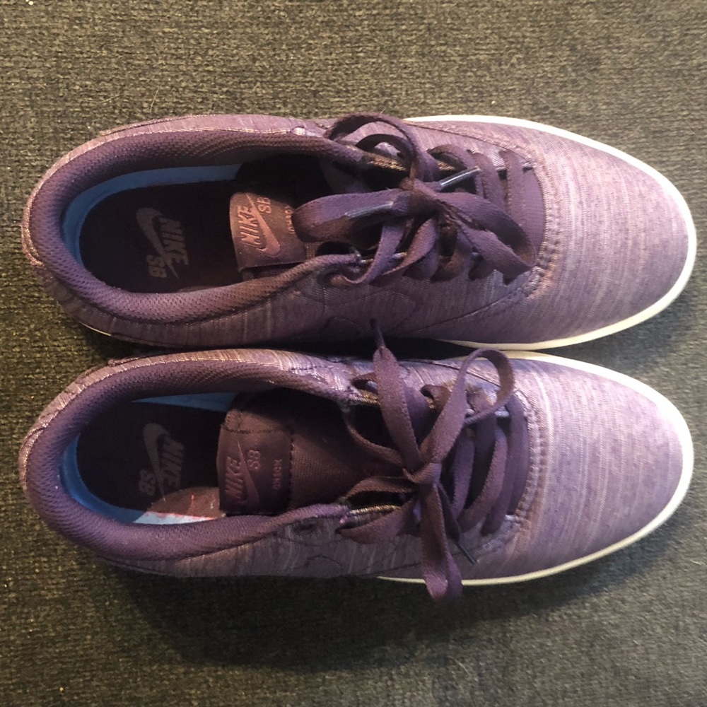 Purple Low Top NikeSB Sneakers Women’s 9.5